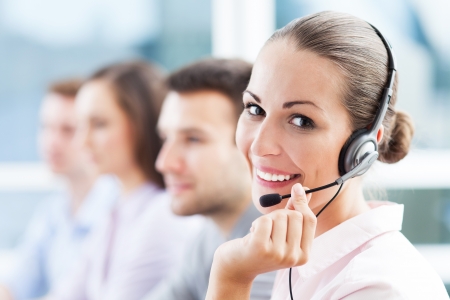 Call center team