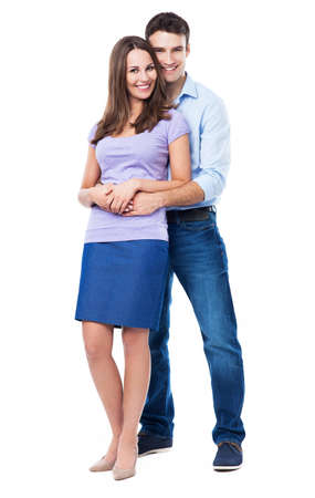 Couple embracingの写真素材