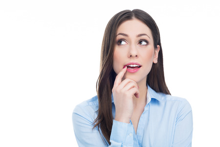 Woman thinking Woman thinking