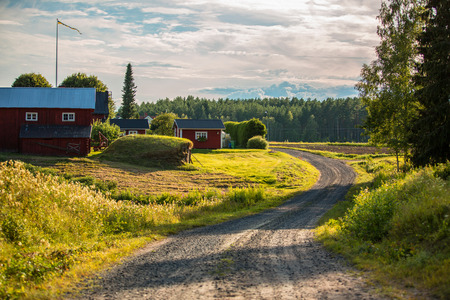 Rural Swedenの写真素材