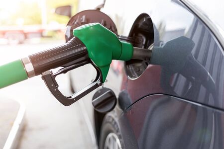 Close up of car during refuel