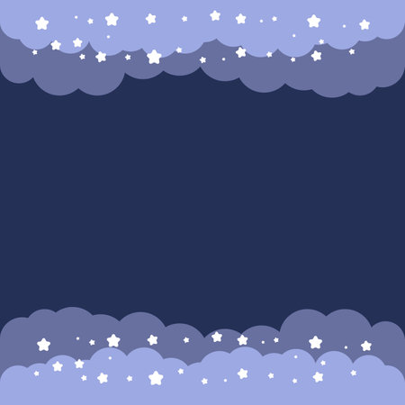 Blue star background vector illustrationのイラスト素材