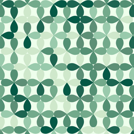 Moroccan seamless turquoise geometric background patternのイラスト素材