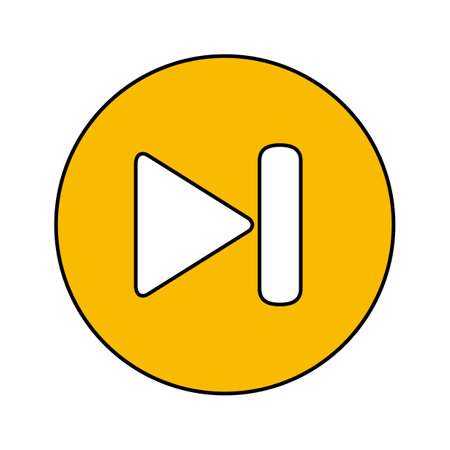 audio control interface flat vector illustrationのイラスト素材