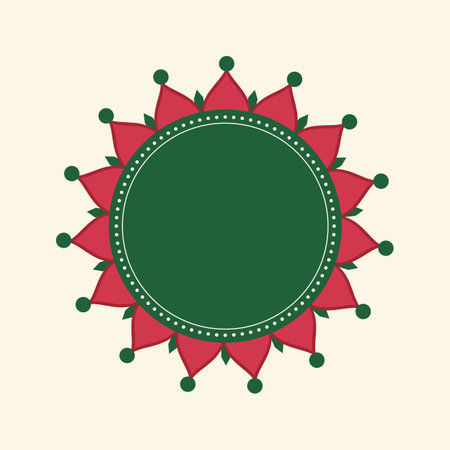 Colorful vintage mandala vector illustrationのイラスト素材