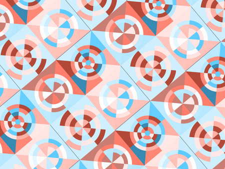 abstract multicolored futuristic glitch effect backgroud pattern designのイラスト素材