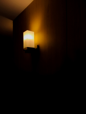 Orange Lantern interior decorating home or restaurant.の写真素材