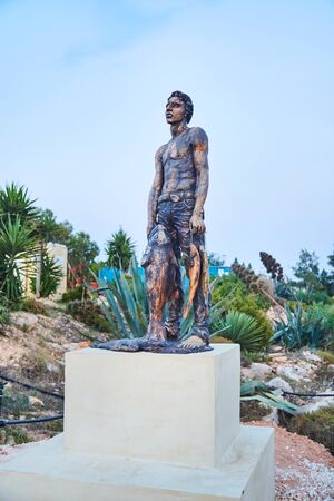 Cyprus island, Ayia napa,the International Sculpture Park outdoor-june 2019のeditorial素材