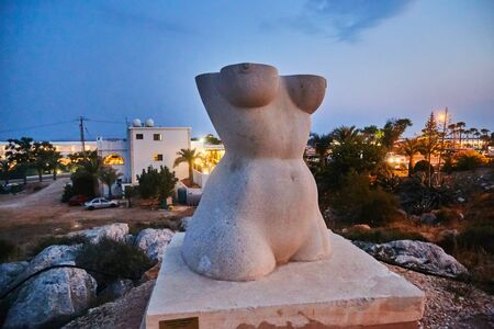 Cyprus island, Ayia napa,the International Sculpture Park outdoor-june 2019のeditorial素材