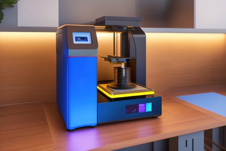 modern 3D printing technology is constantly gaining popularity. AI-generatedの素材