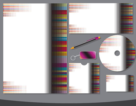 Business template-for your text and designのイラスト素材