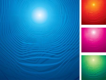 Abstract vector backgrounds set のイラスト素材
