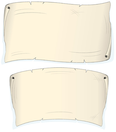 Aged paper sheet for your textのイラスト素材