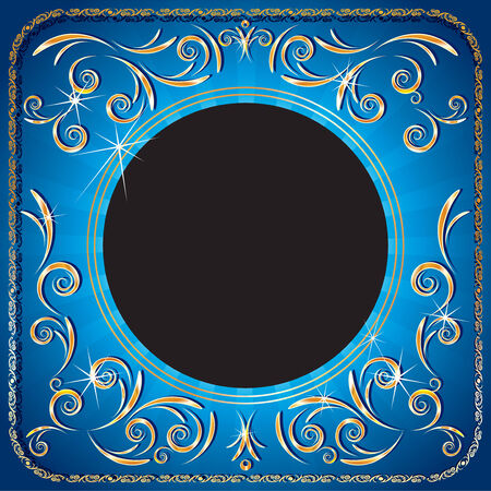 Vintage luxury frameのイラスト素材