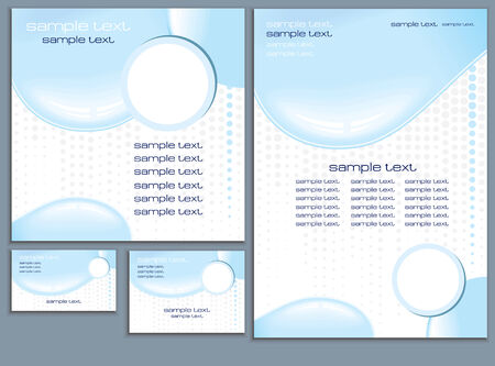 Clear Water design .Vector Template のイラスト素材