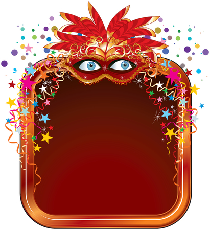 Carnival chat boxのイラスト素材