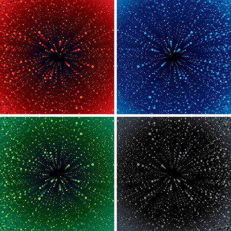 Through the Universe Abstract backgrounds with fast zooming effect for your text or designのイラスト素材