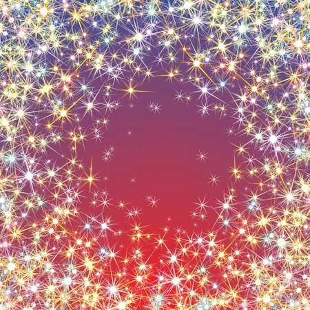 Vector Starry Backgroundのイラスト素材