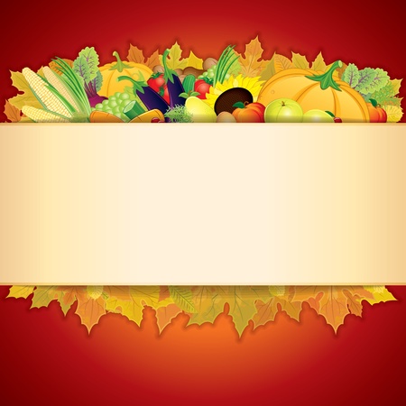 Thanksgiving Celebration Illustration  のイラスト素材