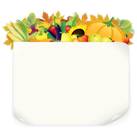 Thanksgiving Background のイラスト素材