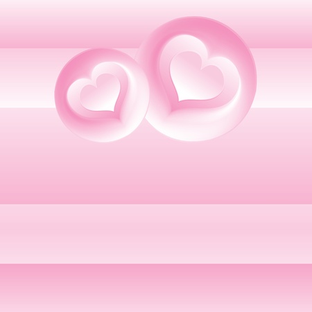 Pink Romantic Background  Vector Templateのイラスト素材