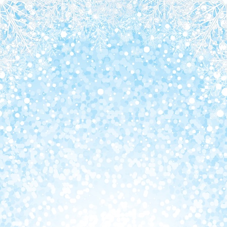 Christmas Snowflakes Background Backgroundのイラスト素材