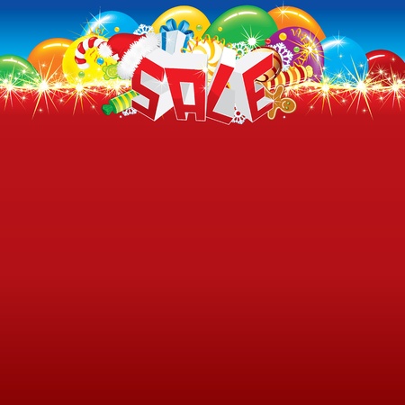 Promotional Sale Background with Space fo Textのイラスト素材