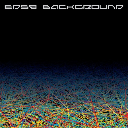 Abstract Background with Colorful Line Pattern Graphics with free Space for Your Text のイラスト素材