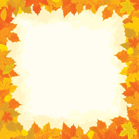 Abstract Colorful Autumn Backgroundの写真素材