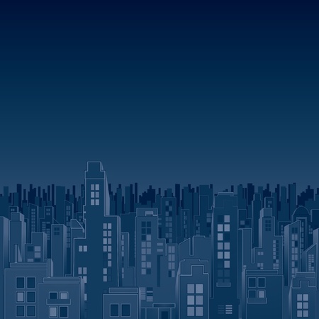 Gloomiest Dark City.の写真素材