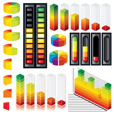 Customizable Graphs and Scalesの写真素材