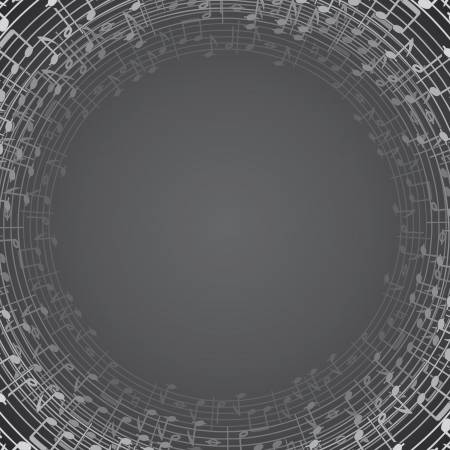 Music Background Template for Your Text or Designの写真素材