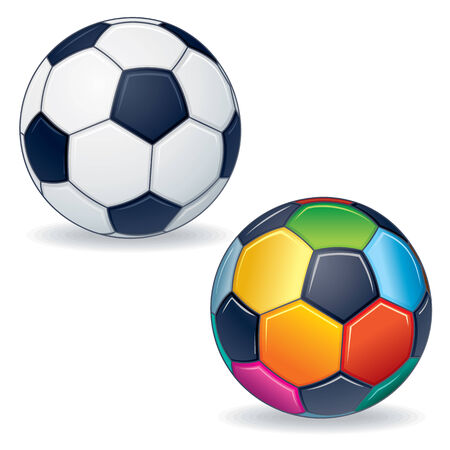 Vector Soccer Ballのイラスト素材