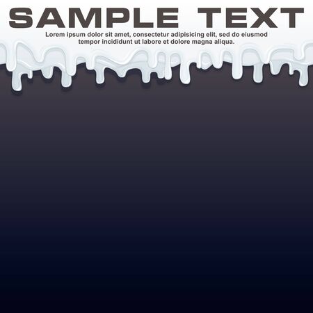 Background with Soft, Liquid and Fluid Banner. Ready for Your Text and Design.のイラスト素材