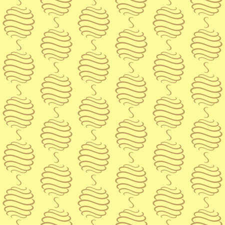 fully editable illustration seamless pattern のイラスト素材