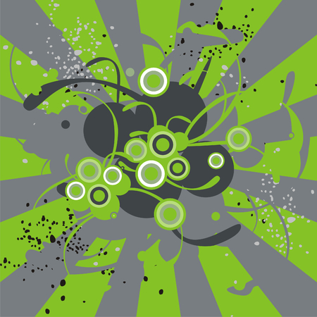 fully editable abstract grunge background vector illustration のイラスト素材