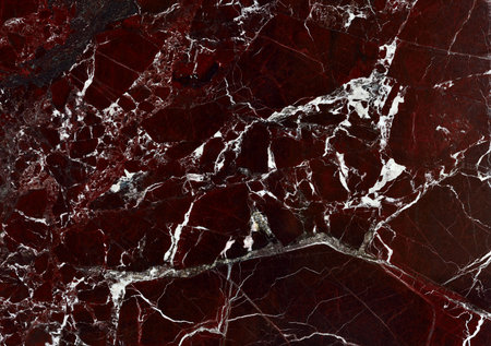 natural pattern of marble red brown color polished slice mineral. Super high resolution "Rosso Levanto"の写真素材