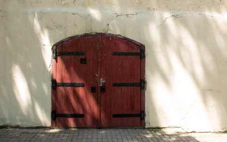 old-style gateの写真素材