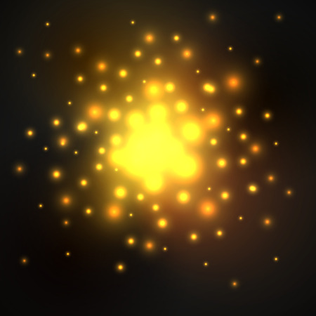 Abstract background. Bright dots. Space.のイラスト素材