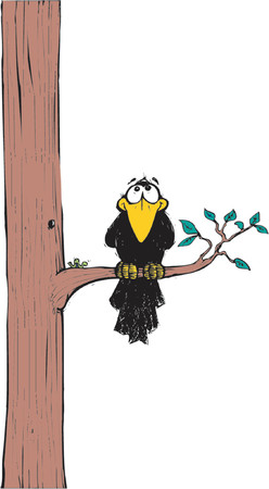 Crowのイラスト素材