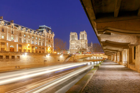 Paris. Notre Dame de Paris.の写真素材