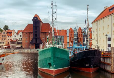 Gdansk. Central City Quay.の写真素材