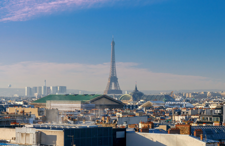 Paris. Aerial view of the city.の写真素材
