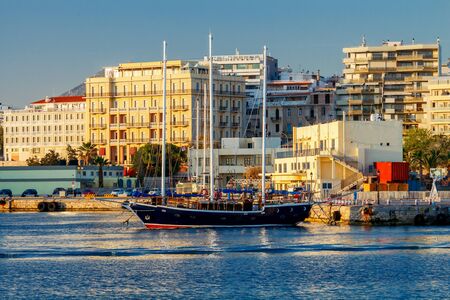 Heraklion. Sea port.の写真素材