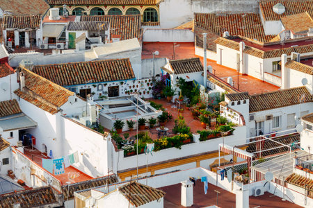 Cordova. Aerial view of the city.の写真素材