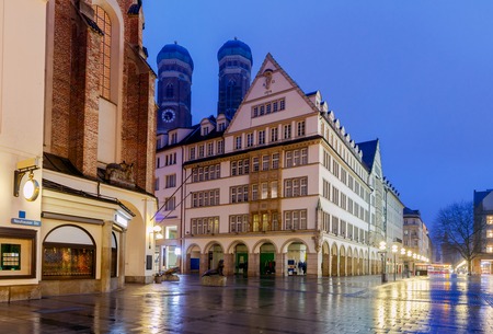 Munich. Neuhauser street.の写真素材