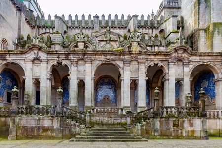 Porto. Cathedral in Porto.の写真素材