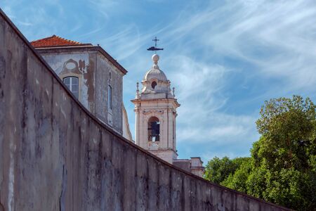 Church of Senhora do Monte. Lisbon.の写真素材