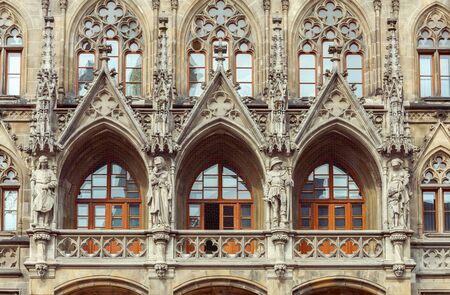 Munich. New Town Hall.の写真素材