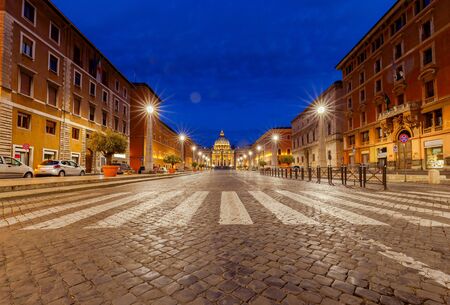 Rome. Saint Peters Cathedral.の写真素材